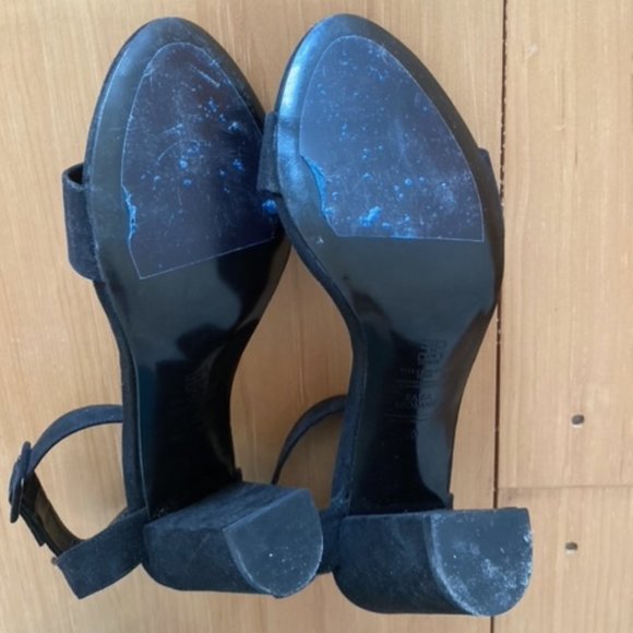 Zara black suede pumps - Picture 3 of 5